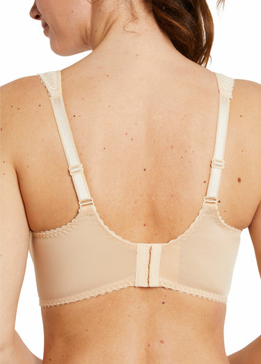 Soutien-gorge sans armatures ajouré Chair