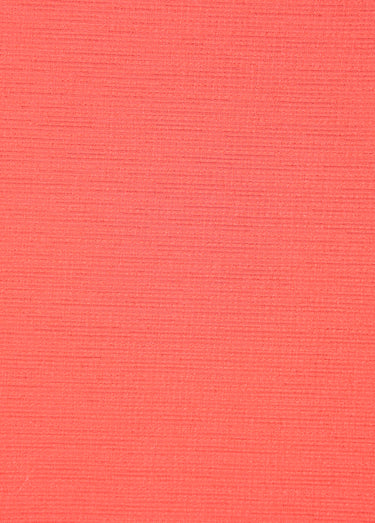 Coupon tissu habillement jersey ligné 2C Corail
