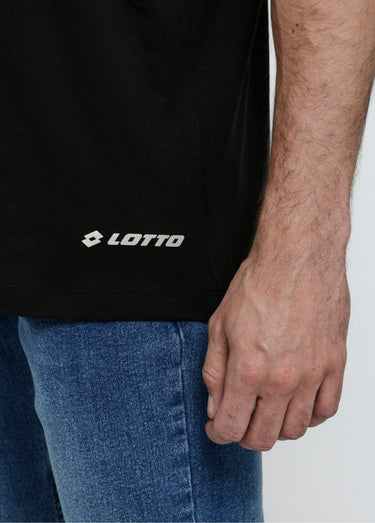 T-shirts col V manches courtes, essentiel Noir