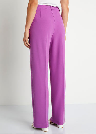 Pantalon fluide large Violet