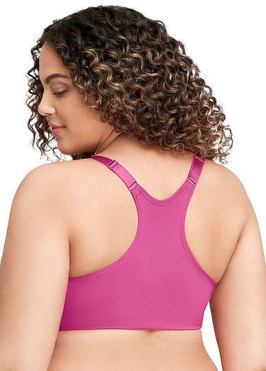 Soutien-gorge WonderWire Grandes Tailles Effet Amincissant, à Armatures et Fermeture Frontale n°1247 Baie rouge