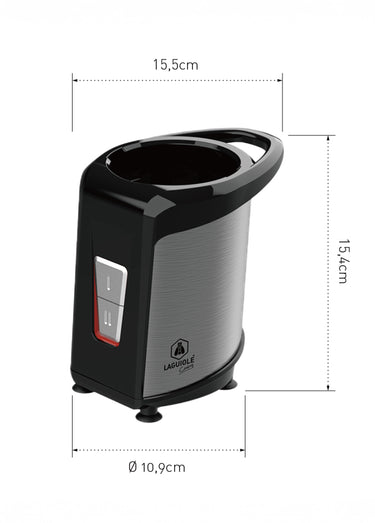Blender à smoothies lames acier inox Noir/Orange