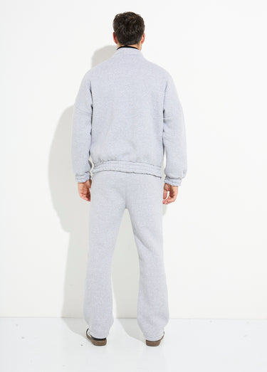 Ensemble détente chaud en molleton gratté Gris