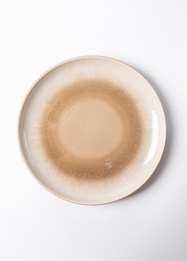 Service de table 12 pièces en grès, Iris 2 Taupe