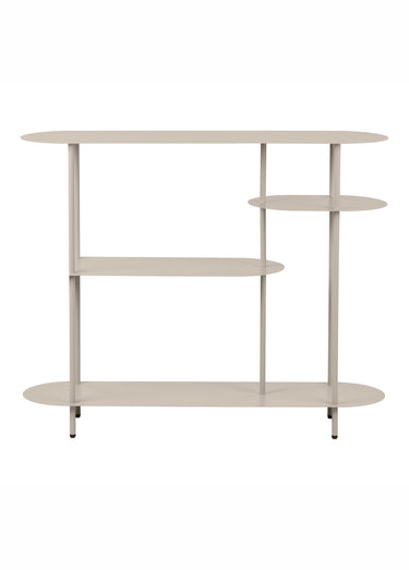Etagère asymétrique métal 4 niveaux RIETI Sable