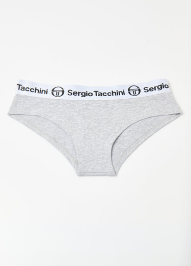 Shorty uni ceinture logo Gris