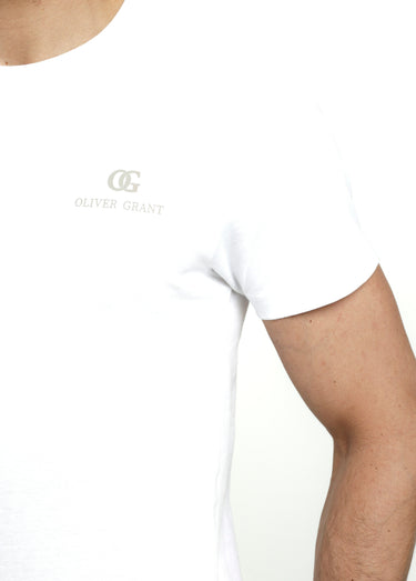 T-shirts clairs col rond manches courtes Blanc