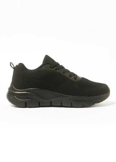 Baskets dad shoes mesh Noir