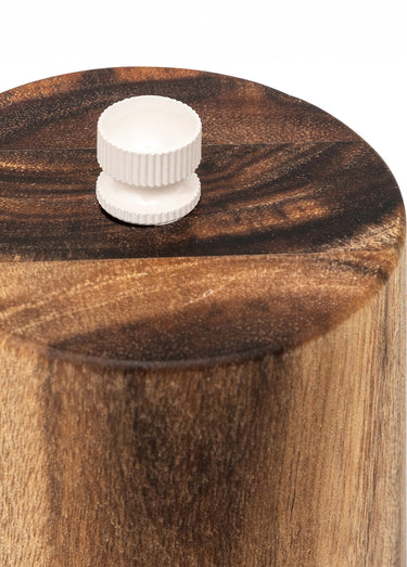 Moulin bois acacia, mécanisme aluminium Bois