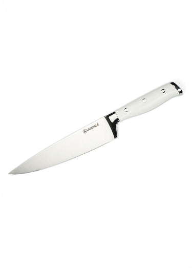 Couteau de chef lame forgée, Elégance Blanc