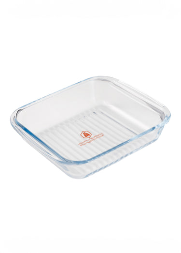 Plats à four en verre, modèles assortis Blanc