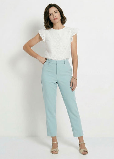 Pantalon fluide taille élastiquée Opaline