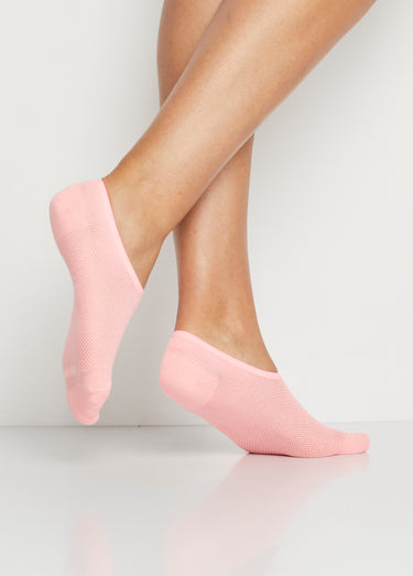Chaussettes microfibre, forme échancrée Assortis Blanc Lot 3