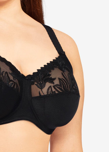 Soutien-gorge sans armatures Amazone Noir