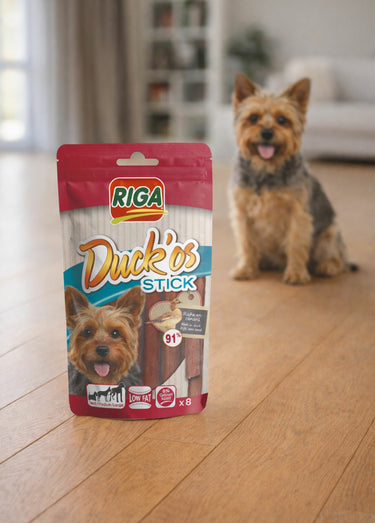 Sticks friandises au canard, pour chien