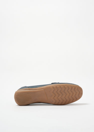 Mocassins détail métal semelle antidérapante Marine