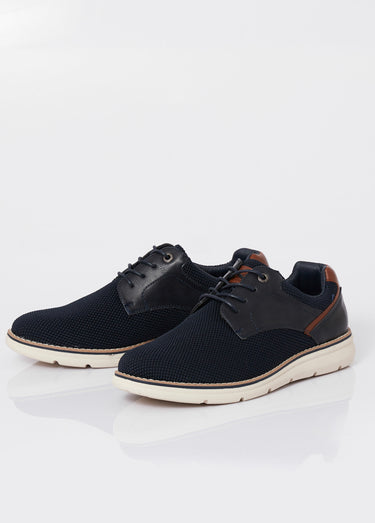 Derbies multimatières à lacets Marine