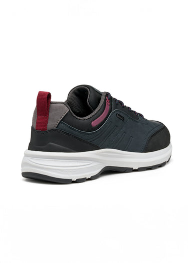 Baskets sportswear avec semelle technique Bleu Marine/Noir