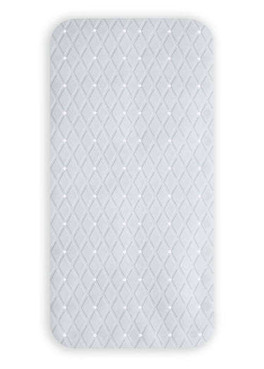 Tapis antidérapant baignoire 70x35cm Blanc