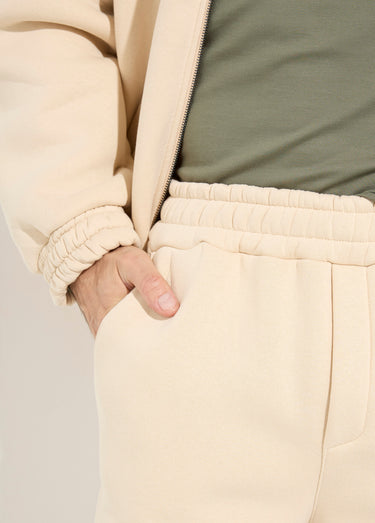 Ensemble détente chaud en molleton gratté Beige