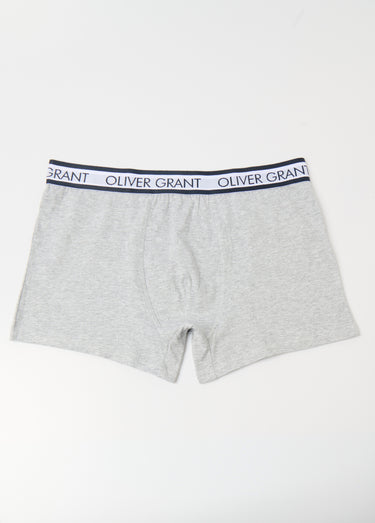 Boxer uni ceinture logo Gris