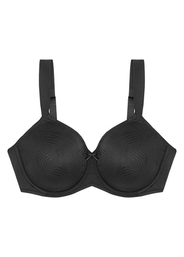 Soutien-gorge avec armatures minimiseur Noir