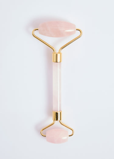 Rouleau de massage en quartz rose Rouleau de massage