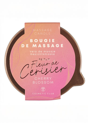 Bougie de massage Fleur de cerisier Rose