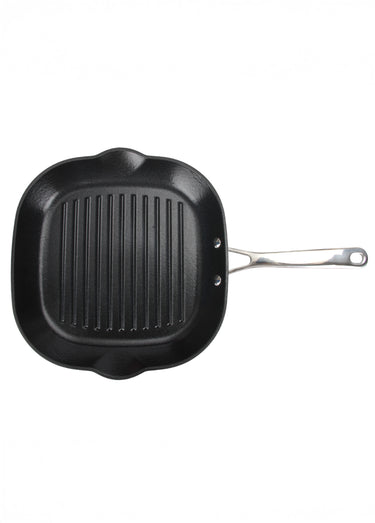 Grill fonte antiadhésive Air Iron, 28 cm Noir