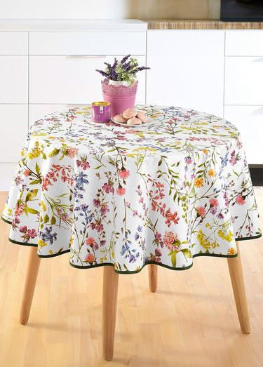 Nappe toile cirée imprimé bucolique Imprime