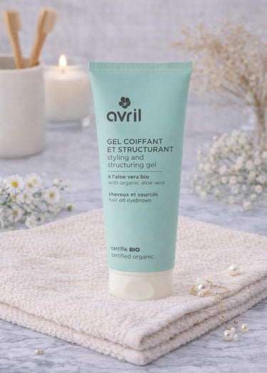 Gel coiffant fixant BIO cheveux sourcils Blanc