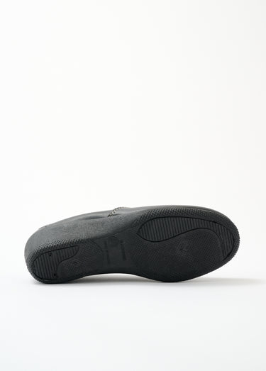 Mocassins cuir largeur confort élastiqués Noir