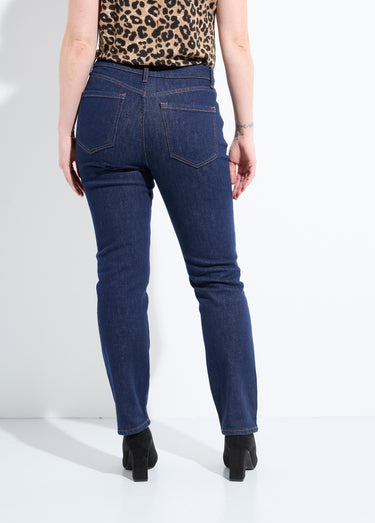 Jean slim en denim, spécial PETITE Bleu Brut