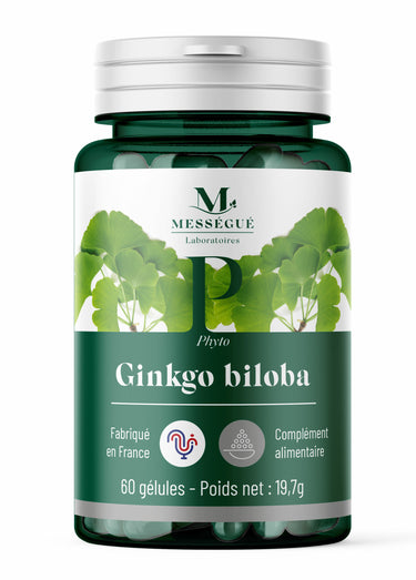 Complément alimentaire ginkgo biloba