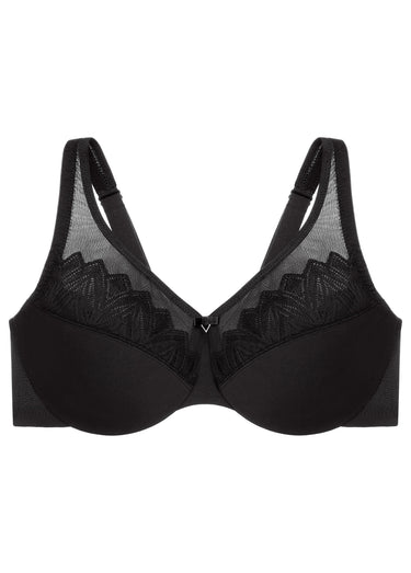 Soutien-gorge minimiseur WonderWire Noir