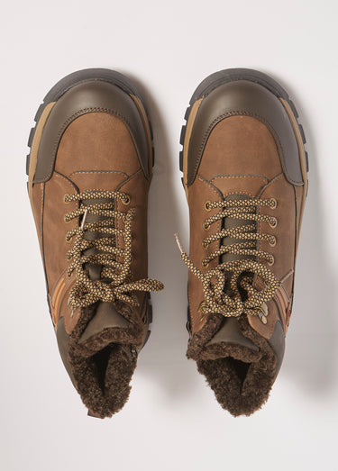 Chaussures sportswear montantes outdoor Marron
