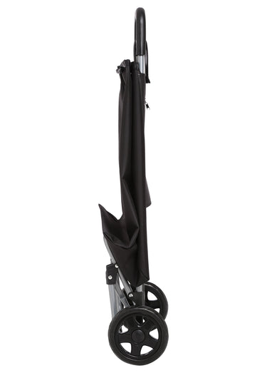 Chariot de courses pliant format XL Noir