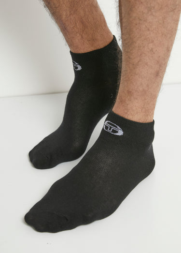 Ensemble boxer + 3 paires chaussettes Noir
