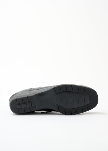 Derbies détente largeur confort cuir Noir