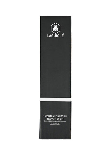 Couteau Santoku avec lame forgée, Elégance Blanc