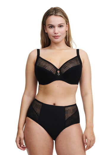 Soutien-gorge armatures emboitant, INTRIGUE Noir