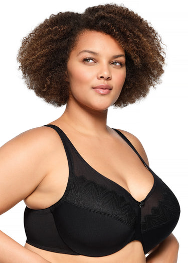 Soutien-gorge minimiseur WonderWire Noir