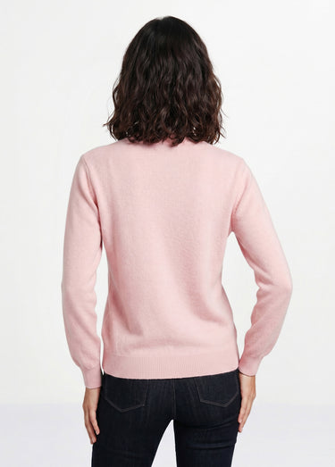 Pull chaud col montant avec laine et angora Azalee
