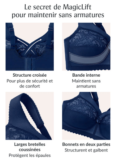 Soutien-gorge Magic Lift® sans armatures Paon