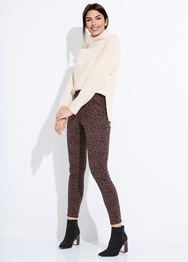 Pull col roulé manches longues descendues Uni Ecru