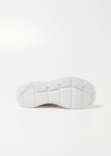 Baskets de sport en mesh avec lacets Beige