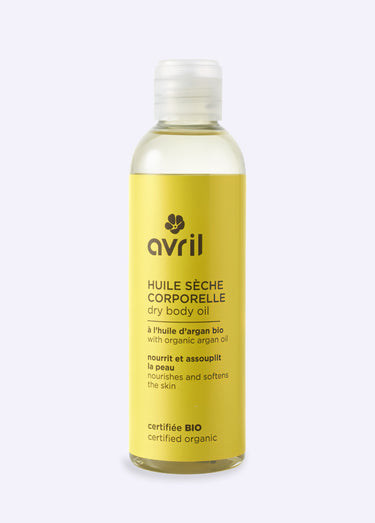 Huile sèche BIO pour le corps, argan Blanc