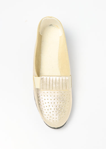 Mocassins élastiqués confort en cuir Dore