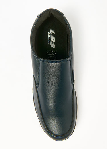Derbys confort élastiques côtés Bleu