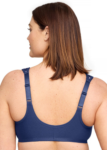 Soutien-gorge WonderWire ouverture devant Bleu Marine